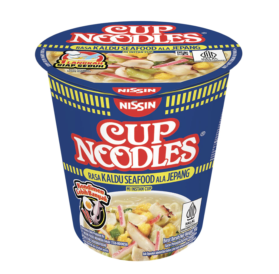 Nissin Cup Noodles Rasa Kaldu Seafood Ala Jepang 1