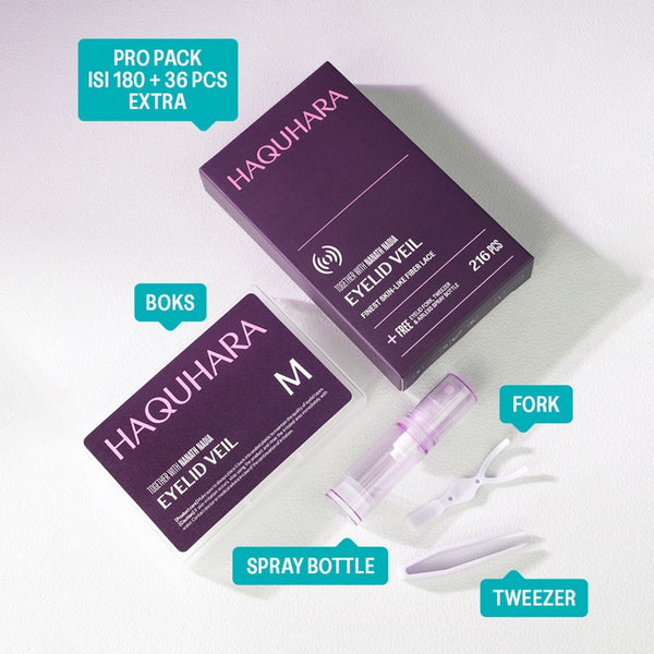 Hara Gema Dharma Haquhara Eyelid Veil x Nanath Nadia