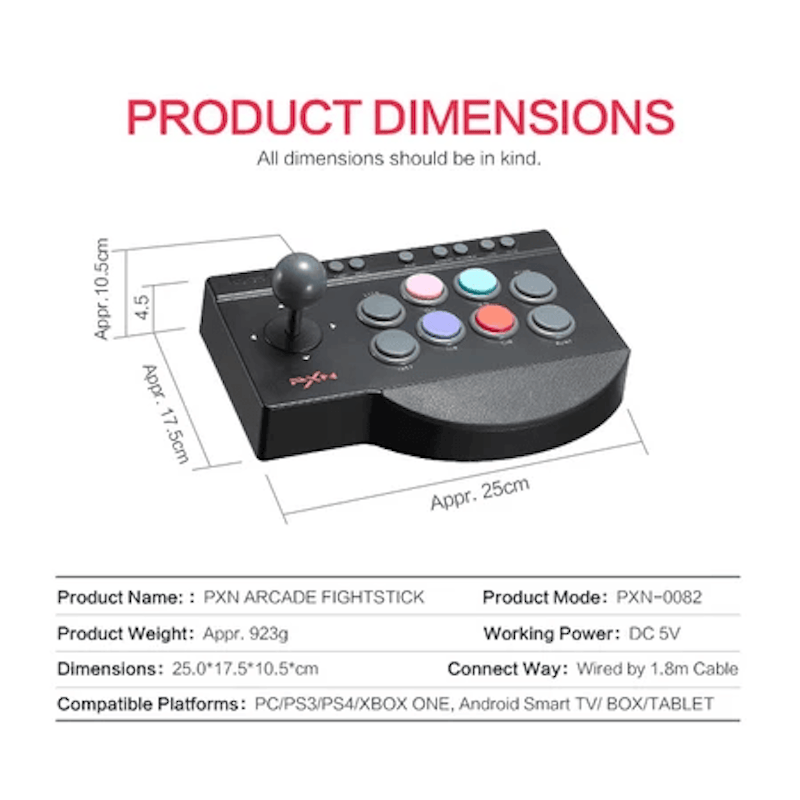 PXN Arcade Game Joystick Controller 4