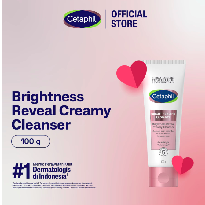 Galderma Cetaphil Bright Healthy Radiance Brightness Reveal Creamy Cleanser