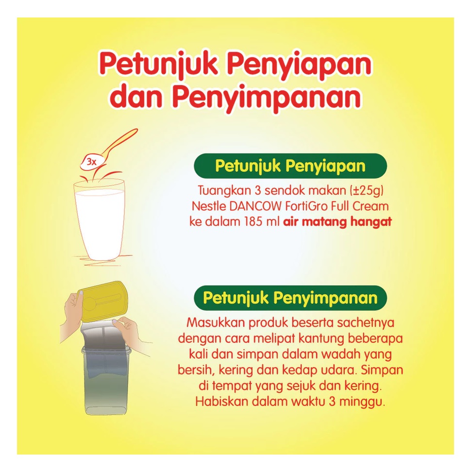 Nestlé DANCOW FortiGro Full Cream 