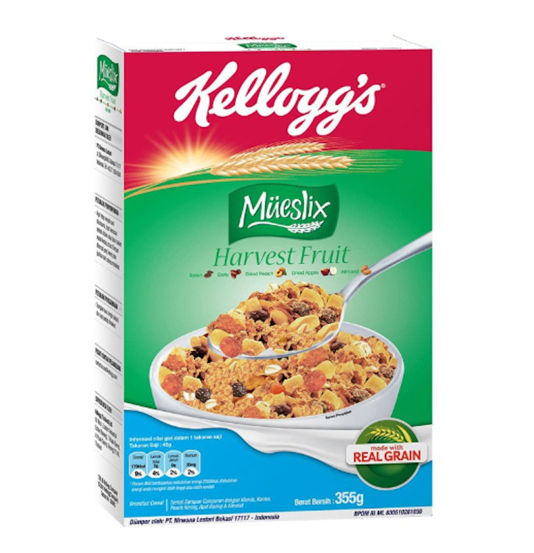 Kellog's Mueslix Harvest Fruit 2