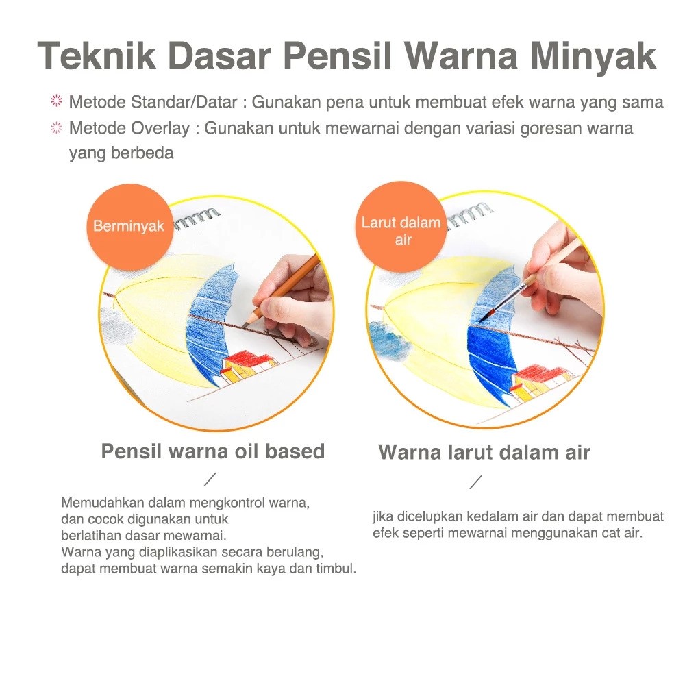 Deli High-grade Oil Pencil Color 3