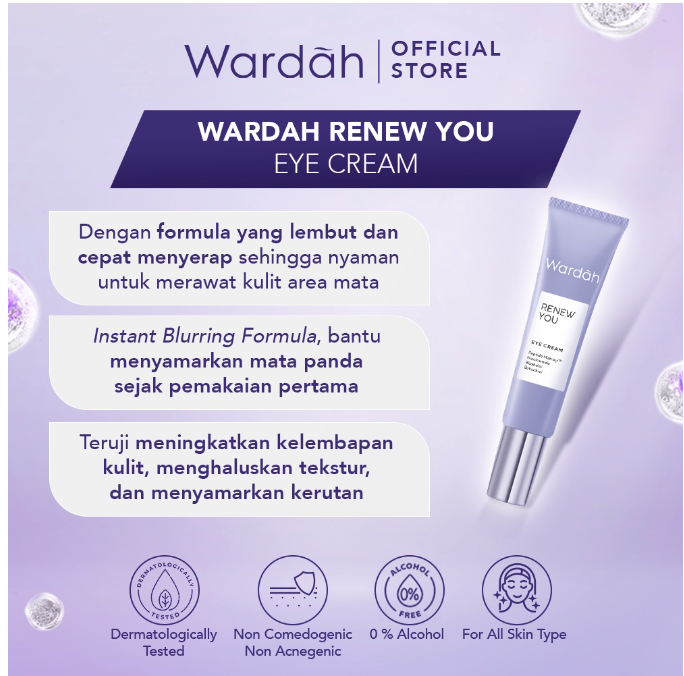 Paragon Technology and Innovation Wardah Renew You Anti Aging Eye Cream