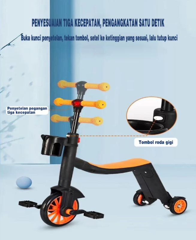 Marivelle Balance Bike 8 in 1 4