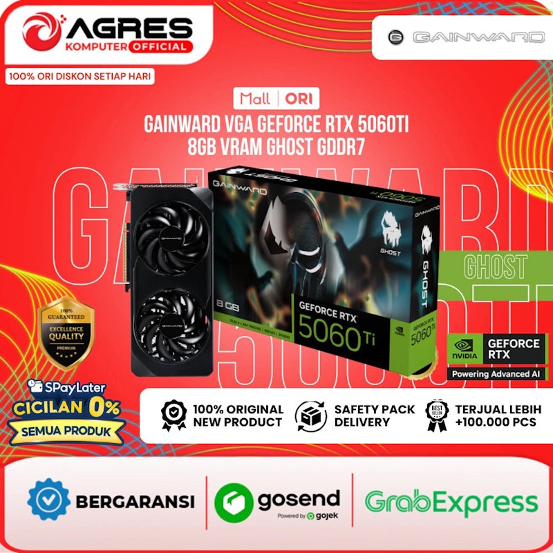 Gainward GeForce RTX™ 5060 Ti Ghost 3