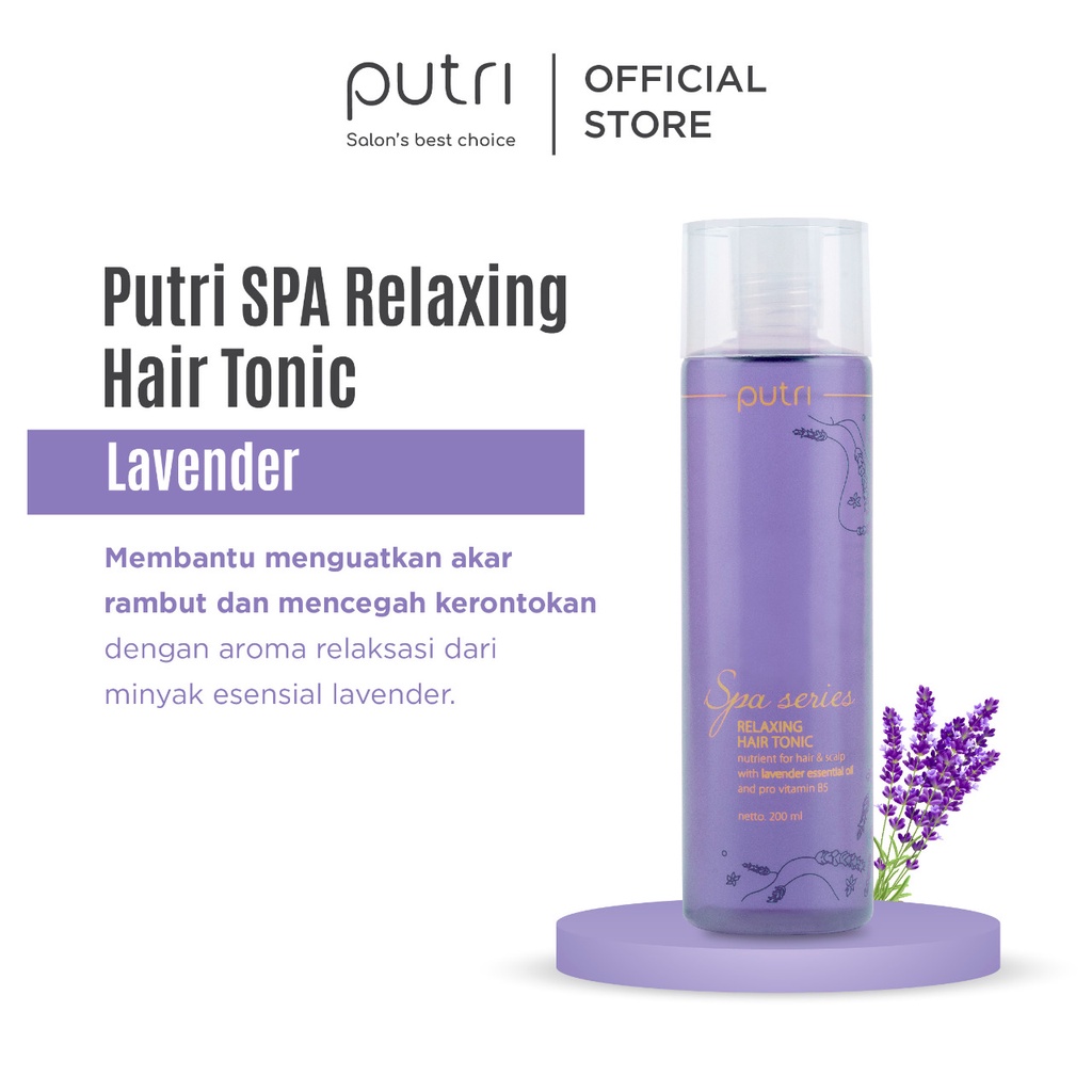 Paragon Technology and Innovation Putri Relaxing Hair Tonic With Lavender Essential Oil 
