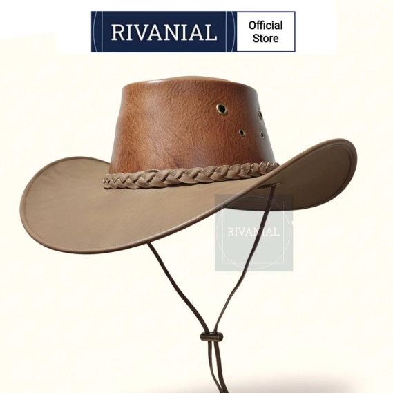  RIVANIAL Topi Pria Cowboy 004