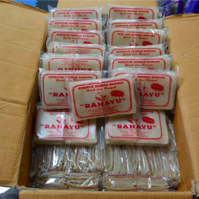 Rahayu Kerupuk Gendar Bawang