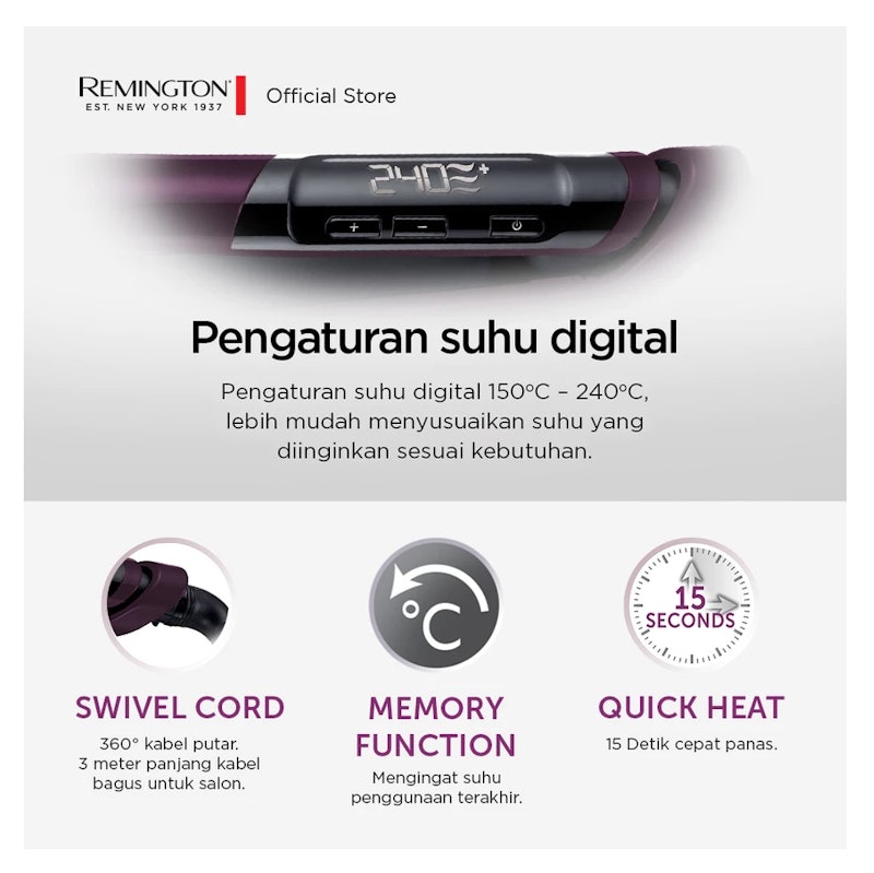 Remington Silk Ceramic Ultra Straightener 3