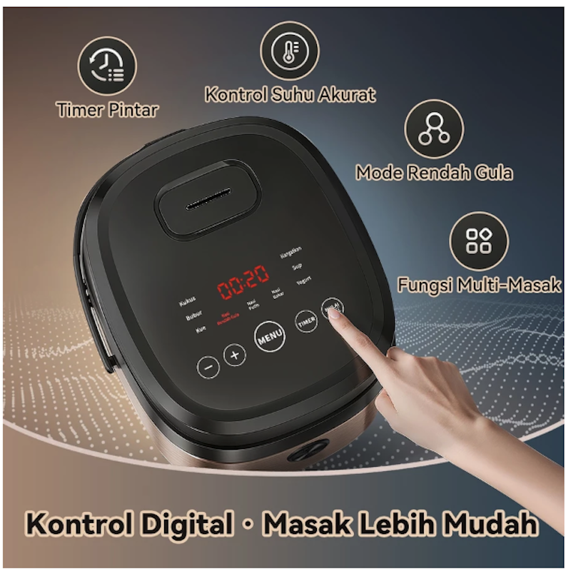 Saluyar Low Sugar Rice Cooker 5 Liter 5