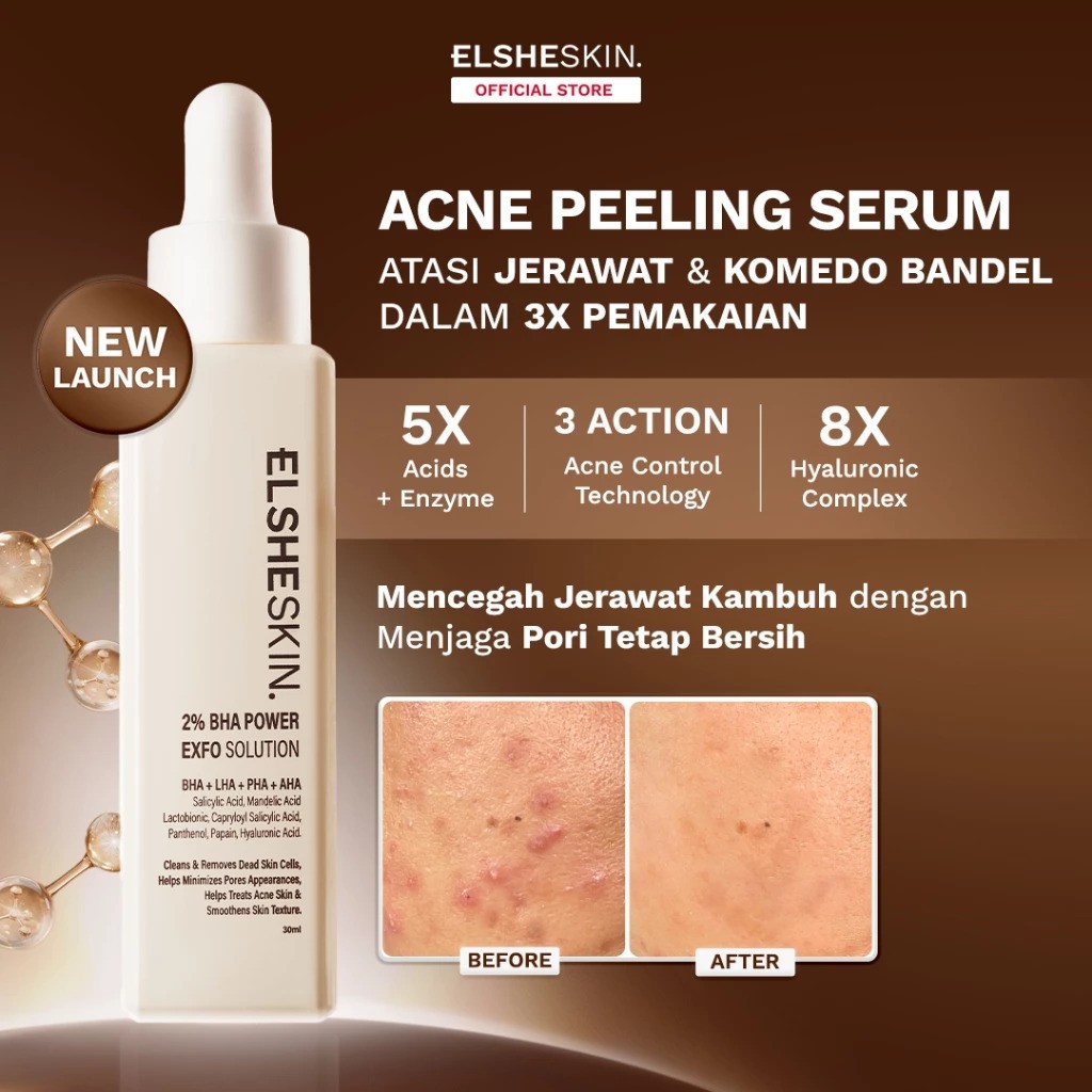 Elshe Estetika Nusantara Elsheskin 2% BHA Power Exfo Solution