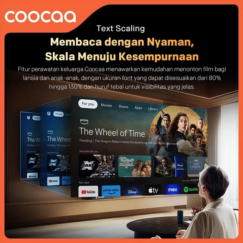Skyworth Indonesia COOCAA 2K Google TV  32Z55