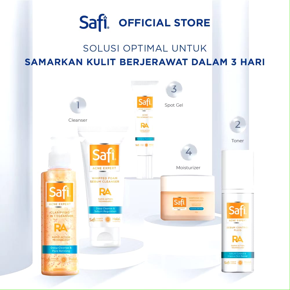 Unza Vitalis Safi Acne Expert Whipped Foam Sebum Cleanser