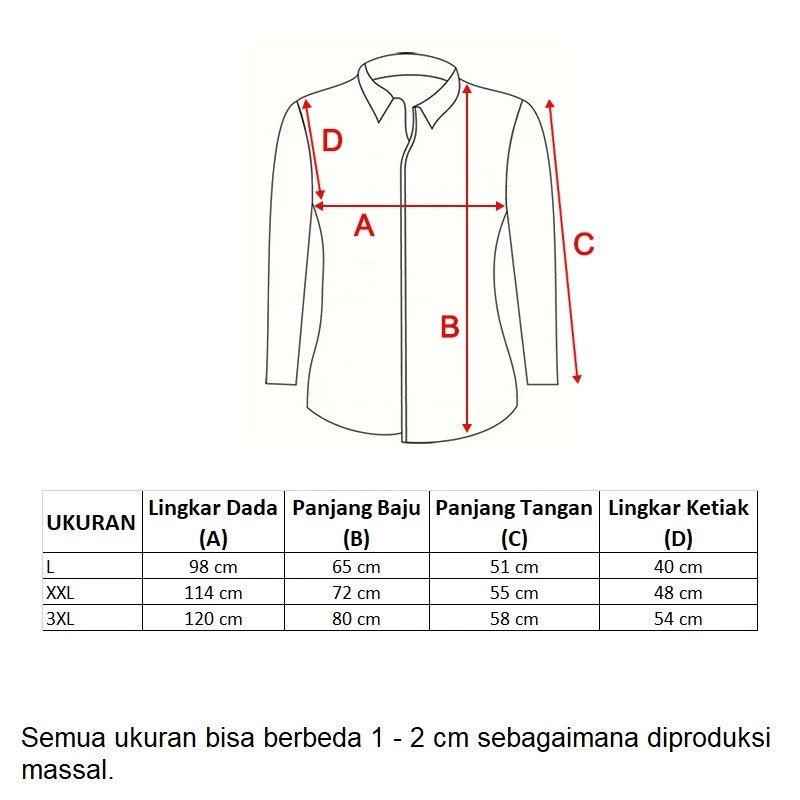 Monellina Kemeja Oversize Wanita Lengan Panjang Polos 2