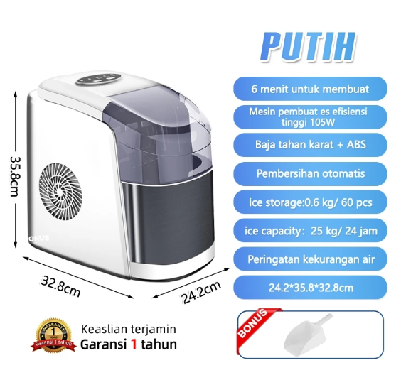 LENODI LENODI Mesin Pembuat Es Premium