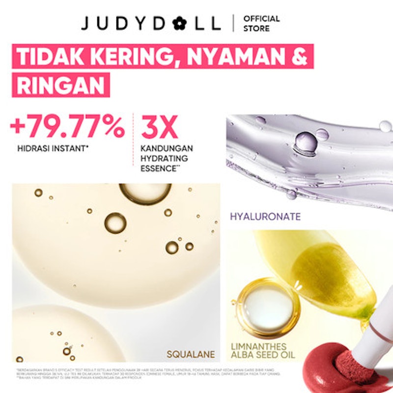 Judydoll Cushion Matte Lock Lip cream N03 Hot Sauce 4