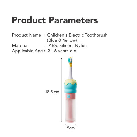 Sakumini Indonesia Sakumini 3in1 Electric Toothbrush