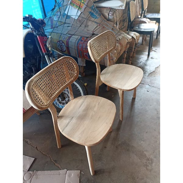 Set Meja Makan Retro Kayu Jati Jepara 2