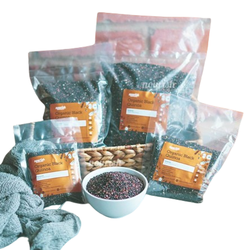 Nourish Organic Black Quinoa 1