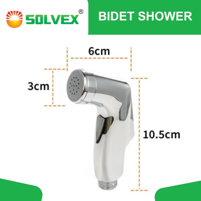  SOLVEX Kepala Jet Shower  B1017