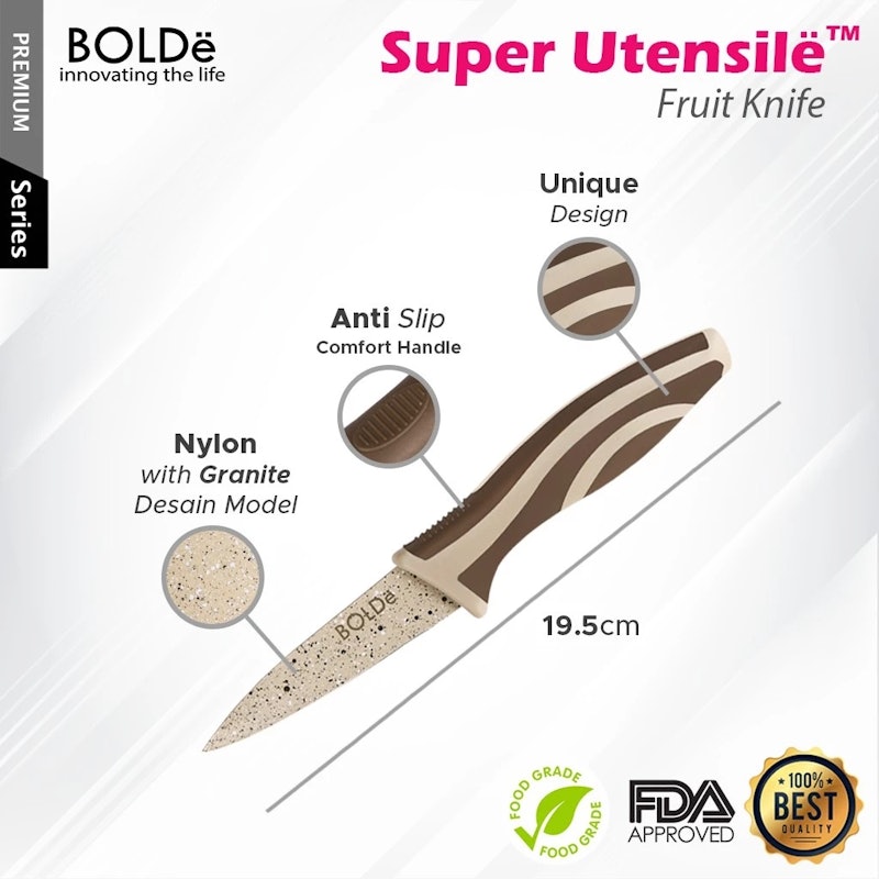 BOLDe Set Pisau + Gunting 2