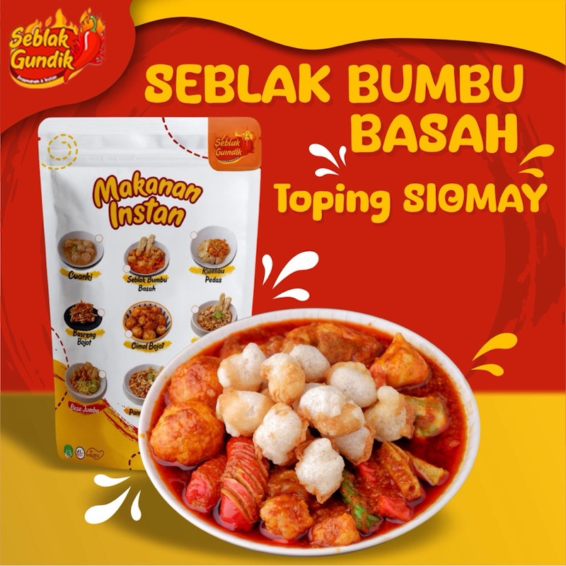 Seblak Gundik Seblak Instan 4