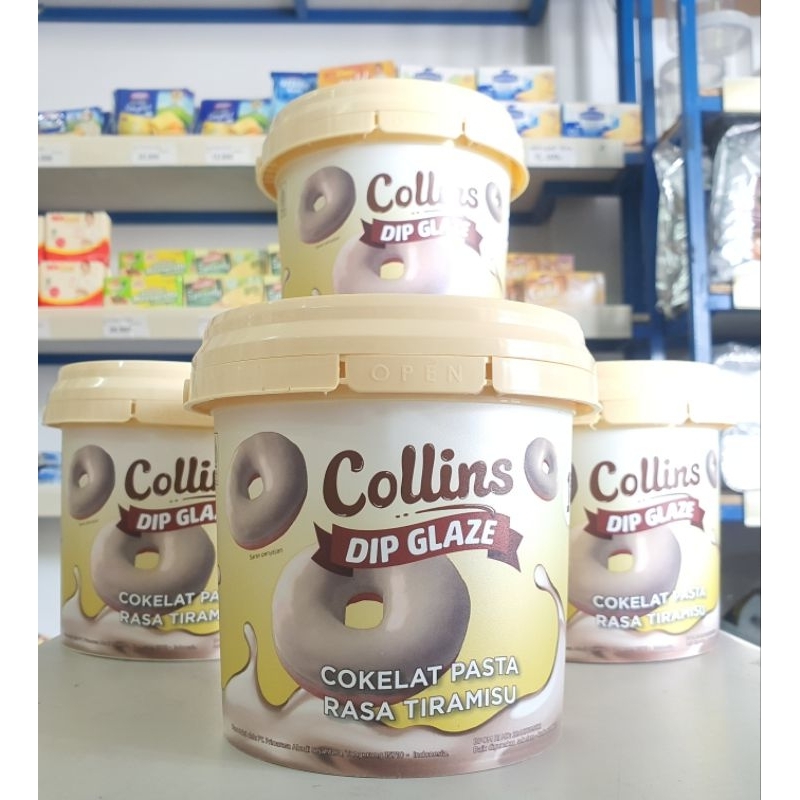 Collins Dip Glaze Cokelat Pasta Rasa Tiramisu 2