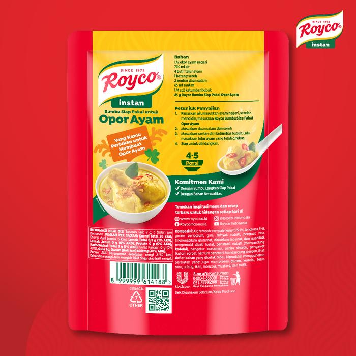 UNILEVER Indonesia Royco Bumbu Siap Pakai untuk Opor Ayam