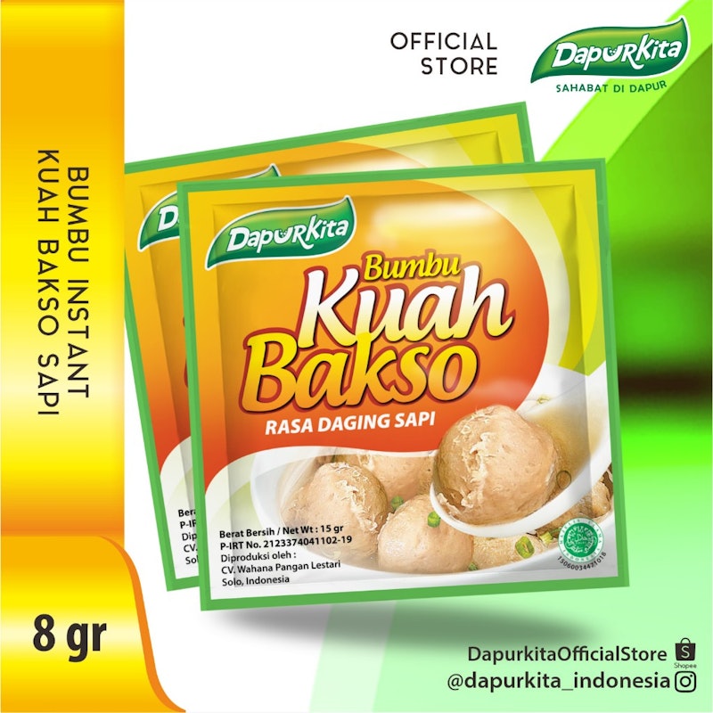 Dapurkita Bumbu Kuah Bakso Bubuk 2
