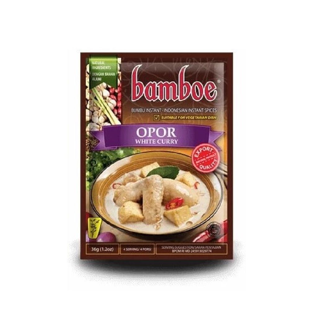 Bamboe Opor White Curry