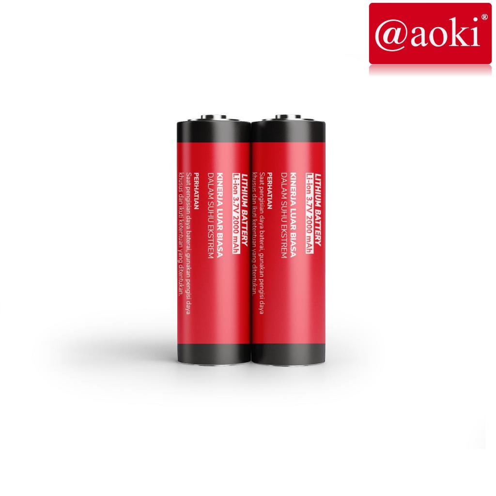 AOKI AOKI Rechargeable Battery Lithium 18650 AB2500