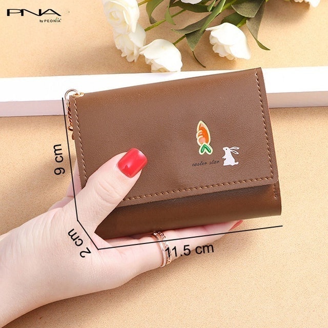 Peonia Dompet Koin Lipat Carrot