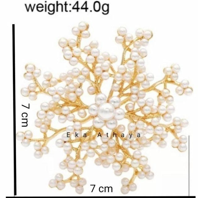 Eka Athaya Bros Kebaya Besar Kutu Baru Premium Mutiara Brukat