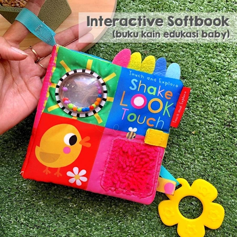 Shake Look Touch Cloth Book 2