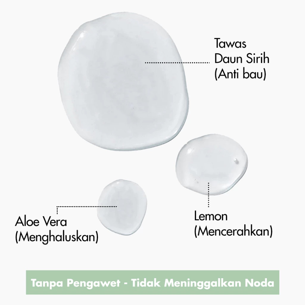 Belle Amanah Sejahtera Stuck On Me Natural Serum Deodorant Pure Fresh