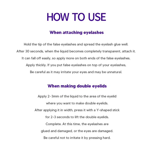  Enprani HOLIKA HOLIKA Magic Tool Eyelash Glue