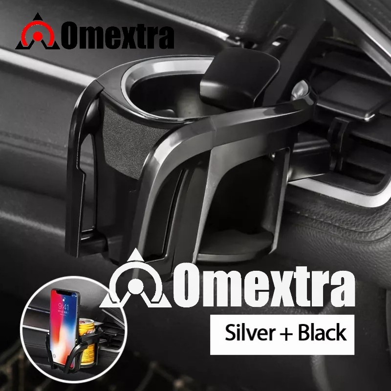 Omextra Car Cup Holder + Phone Holder