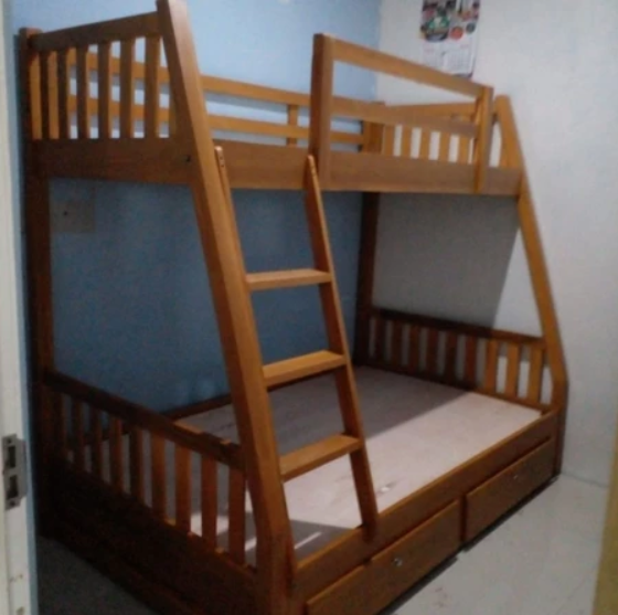 Ranjang Tingkat Susun Miring 3