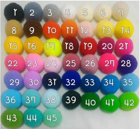  Anting Pompom Hijab Extra Small