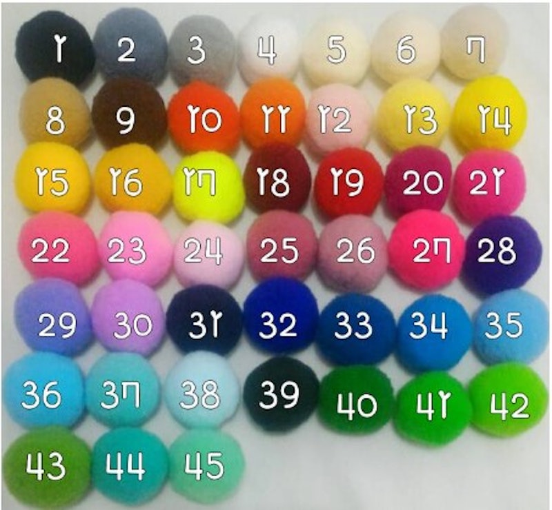 Anting Pompom Hijab Extra Small 3