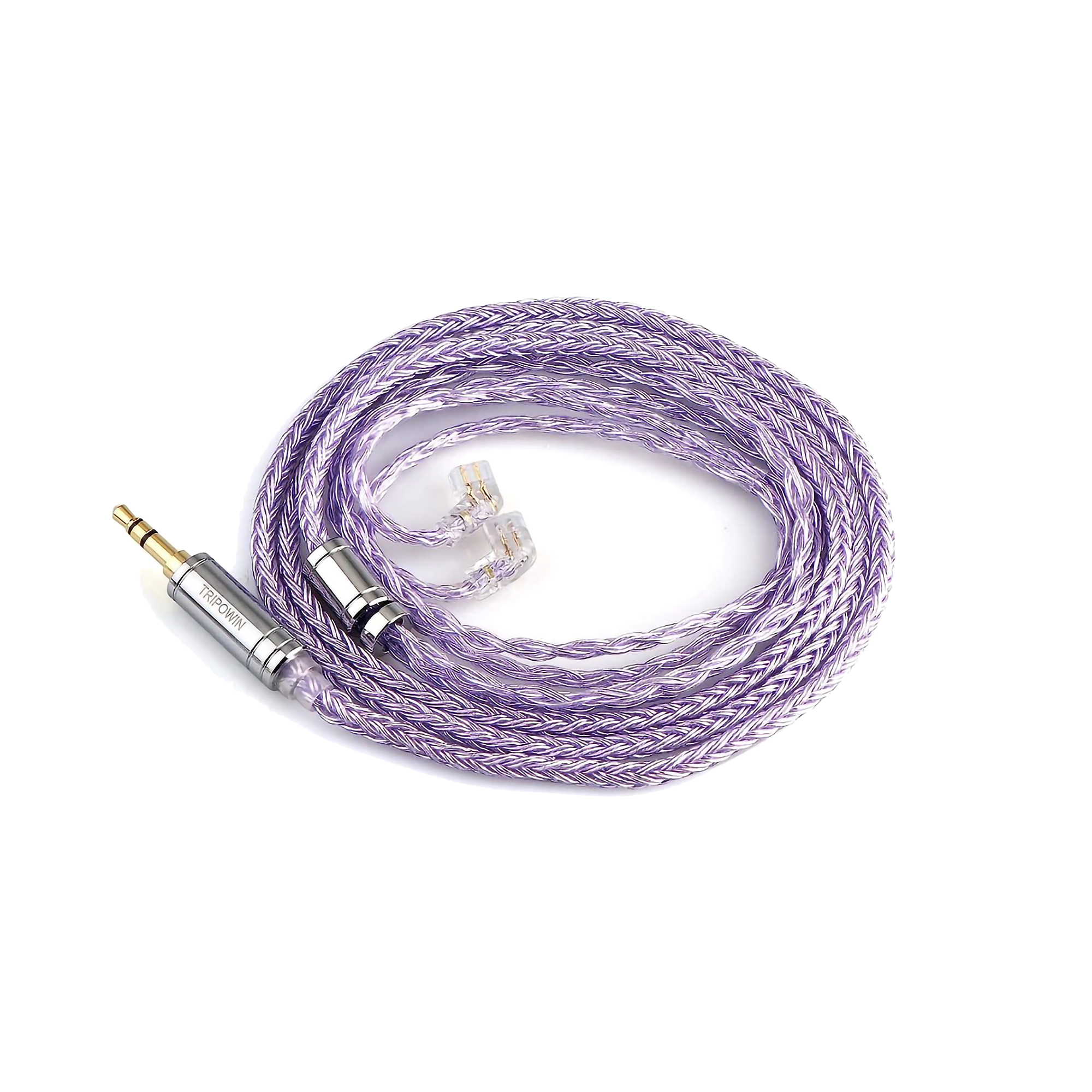 TRIPOWIN ZONIE 16 Core Silver-plated Copper Upgrade Cable Kabel IEM