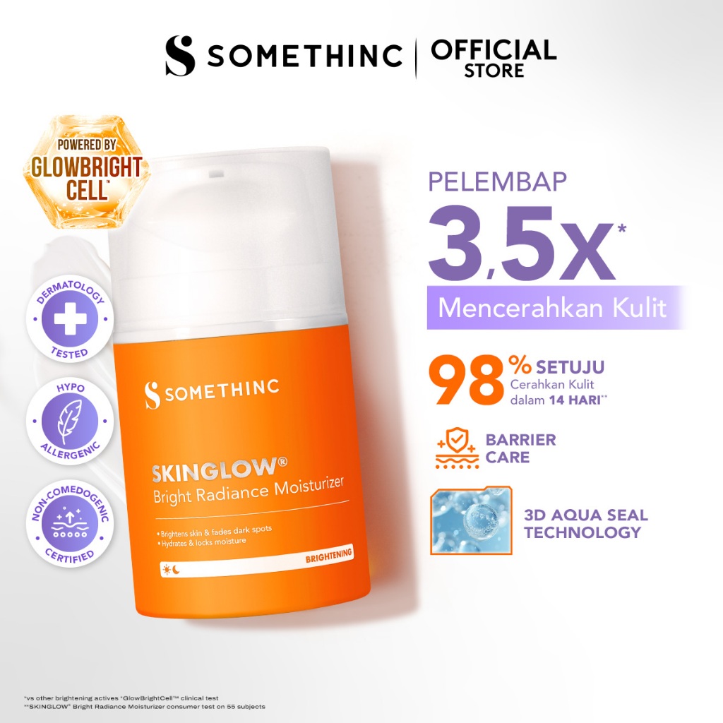 Royal Pesona Indonesia SOMETHINC SKINGLOW® Bright Radiance Moisturizer