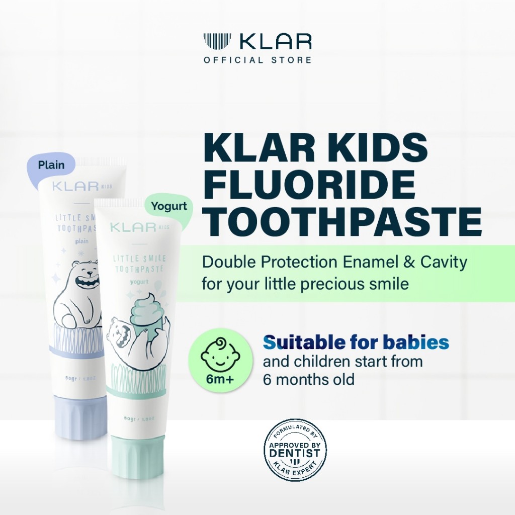 Klar Smile KLAR Kids Flouride Toothpaste