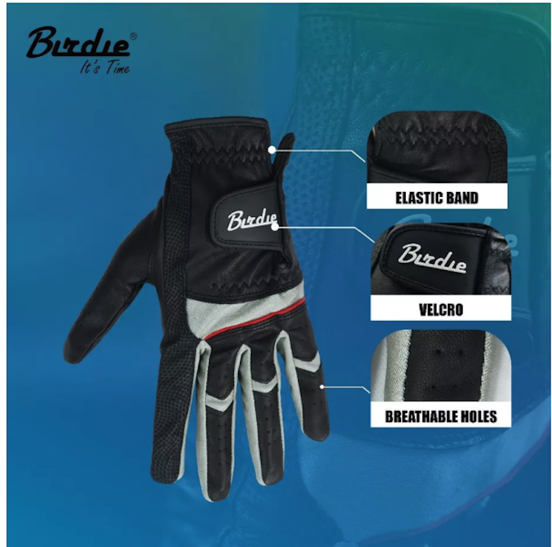 Birdie Golf Glove Men Full Leather 2
