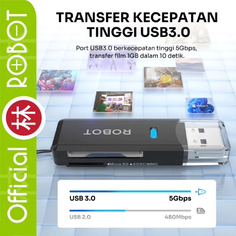 ROBOT Card Reader USB 3.0 2