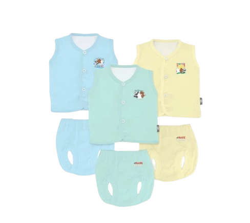 Fluffy Setelan Kutung Pendek We Bare Bears