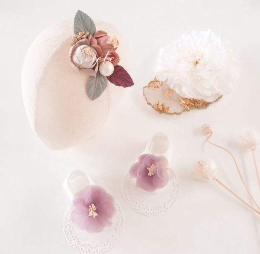 Little Sosete Sosete Flower Baby Headband