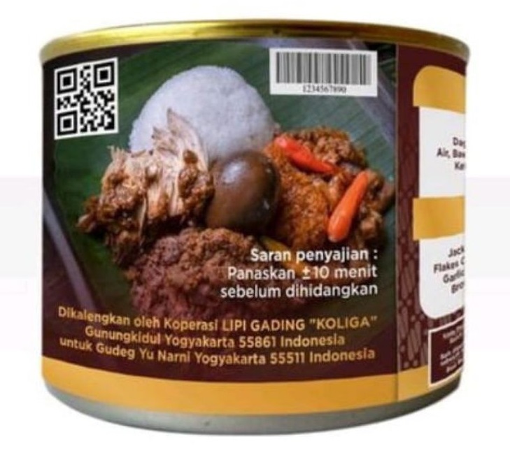 Gudeg Yu Narni Gudeg Original