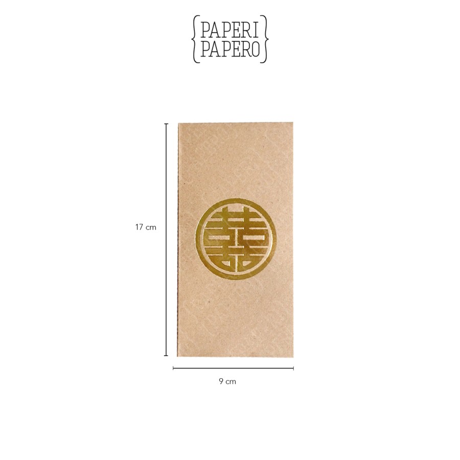 Paperi Papero  Amplop Angpao Shuangxi (Double Happines) 